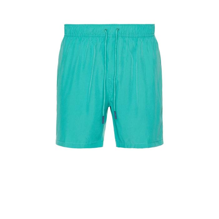 Vintage Summer 【 Performance Stretch Lined Volley Swim Short Men Teal 】 パフォーマンス メンズファッション 水着 メンズ