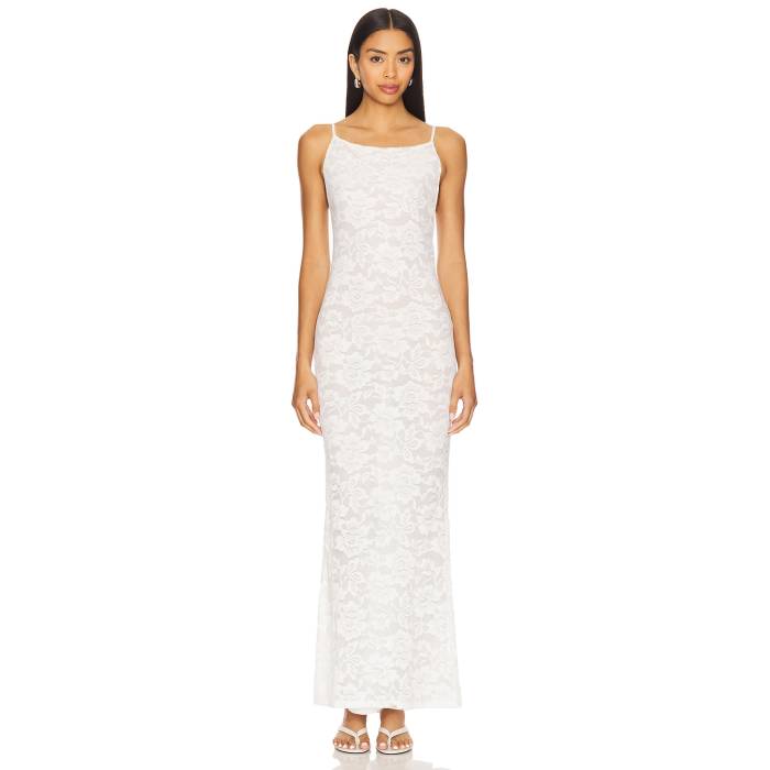 Superdown 【 Conchita Maxi Dress Women White 】 ドレス レディースファッション ドレス レディース 白色 ホワイト