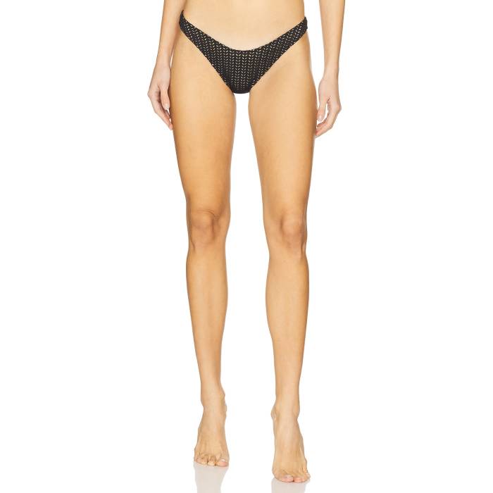 Gigi C 【 Rumi Bikini Bottom Women Black 】 ズボン ボトムス レディースファッション 水着 レディース 黒色 ブラック