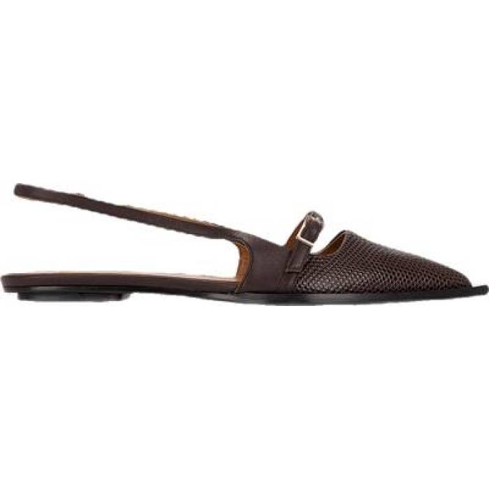 Giuseppe Di Morabito  ワッフル ニット パンツ レディース 茶色 ブラウン