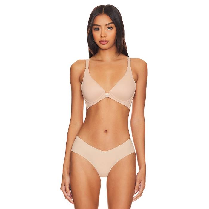 スパンクス Spanx 【 Smoothu2122 Bra-Llelujah U00Ae Adjustable Plunge Wireless Lift Bra Women Toasted Oatmeal 】 レディース