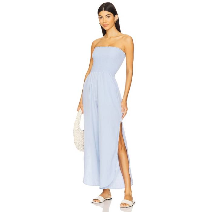 Peixoto 【 Harriet Jumpsuit Women Cloud Blue Iris 】 ジャンプスーツ レディース 青色 ブルー