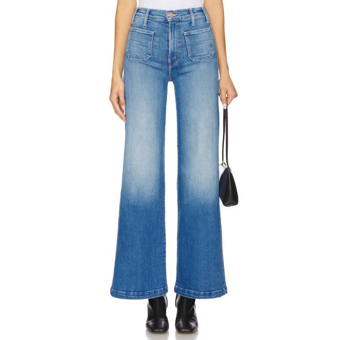 Mother 【 The Hustler Roller Patch Pocket Sneak Jeans Women Piece By Piece 】 ジーンズ レディースファッション ボトムス パンツ レディース
