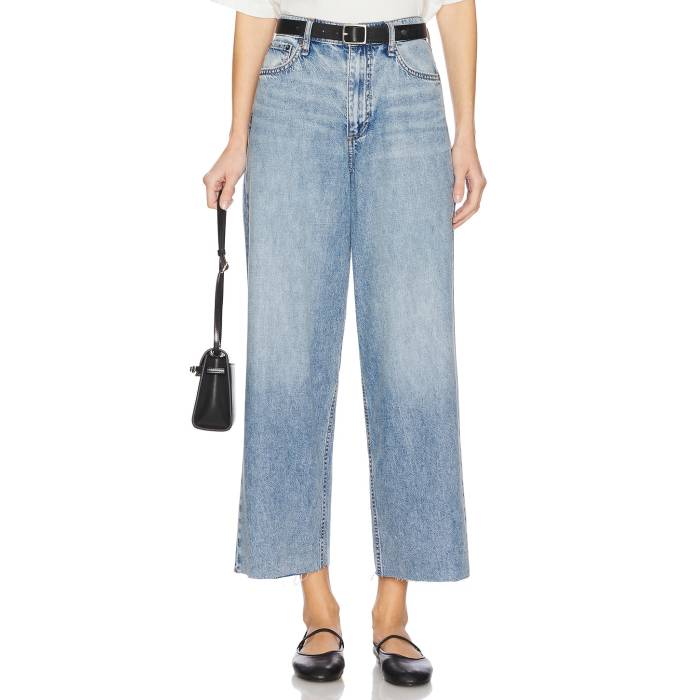 ラグアンドボーン Rag & Bone 【 Featherweight Andi High Rise Ankle Jeans Women Beacon 】 ハイ ラ..