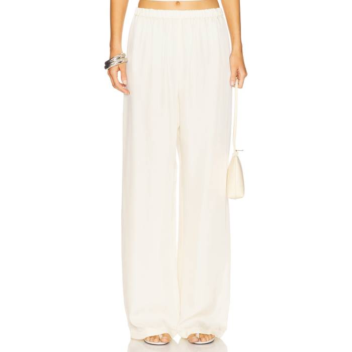 Enza Costa 【 Fluid Pant Women Antique Cream 】 パンツ レディースファッション ボトムス パンツ レディース クリーム