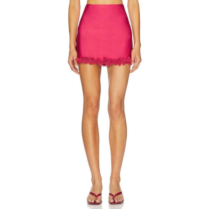 Patbo 【 Sunstone Mini Skirt Women Dark Pink 】 レディース pink ピンク