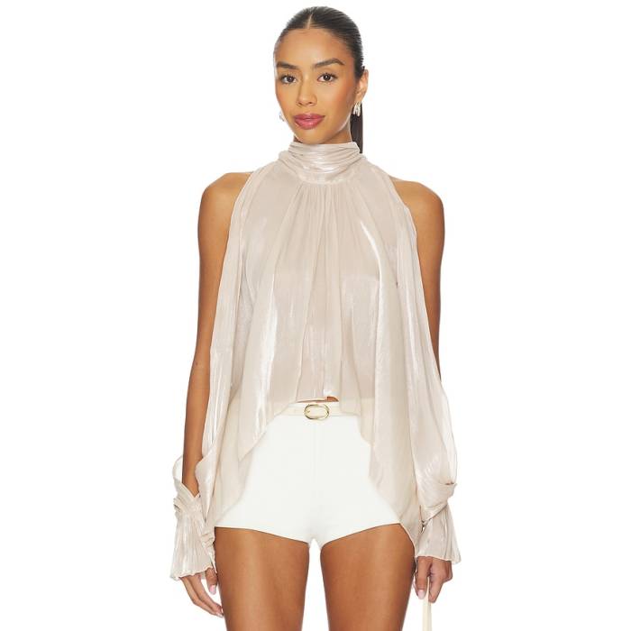More To Come 【 Tilly Blouse Women Champagne 】 レディース