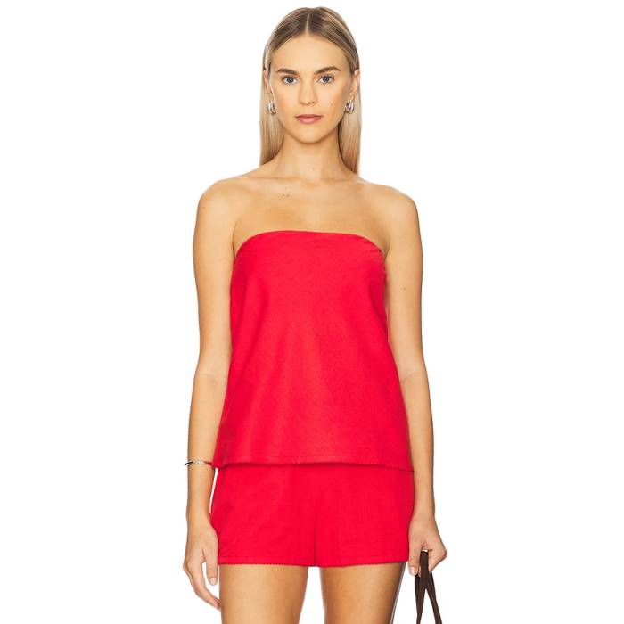 ビーチライオット Beach Riot  Sleeveless ノンスリーブ レディース Red 赤・レッド
