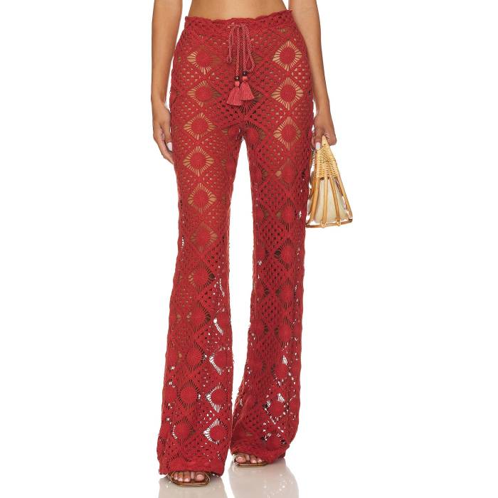 House Of Harlow 1960 X Revolve Saskia Pant Women Rust Brown …