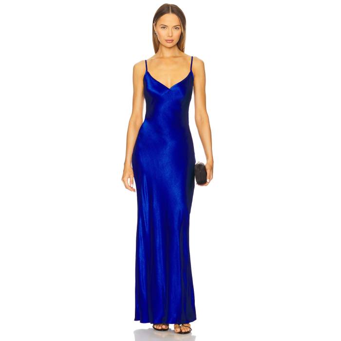 Bec + Bridge 【 Sol Tie Maxi Dress Women Mediterranean Blue 】 ネクタイ ドレス レディースファッション ドレス レディース 青色 ブルー