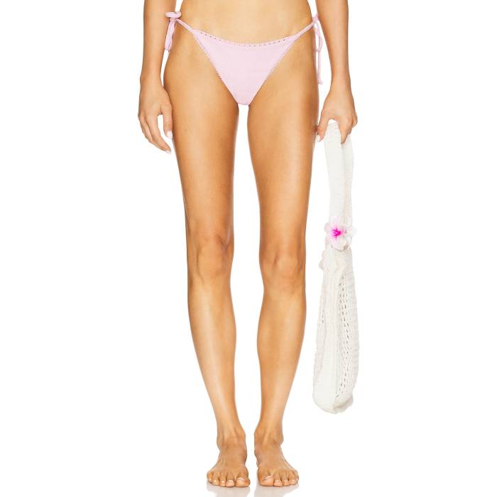 ビーチライオット Beach Riot 【 Soleil Bikini Bottom Women Pink Sands 】 ズボン ボトムス レディースファッション 水着 レディース pink ピンク