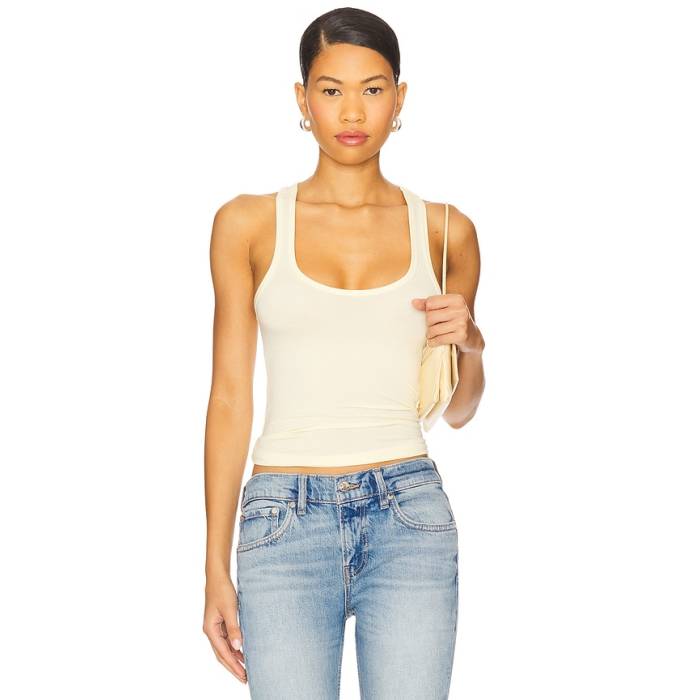 ブランド名Eb Denim性別Women(レディース)商品名Lucy Racer Back Tankカラー・Butter Yellow
