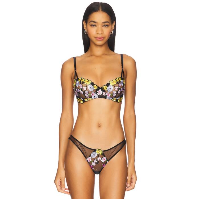 �ե롼��ɥ��ޥ� Fleur Du Mal �� Eden Balconette Women Black �� ����ʡ� ���� �ʥ��ȥ����� ��ǥ����� ����ʡ� ...