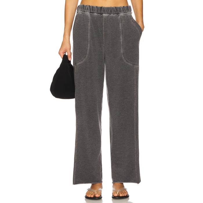 フリーピープル Free People  パンツ 黒色 ブラック レディース 黒色 ブラック