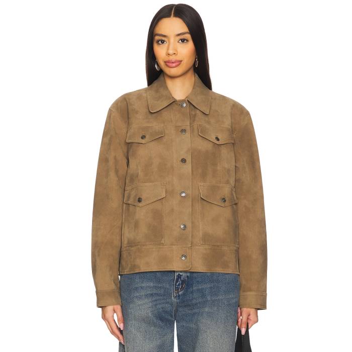 フリーピープル Free People 【 Night Ranch Faux Leather Jacket In Antique Bronze Women Antique Bronze 】 ナイト レザー Jacket ジャケット 銅・ブロンズ レディースファッション コート ジャケット レディース 銅