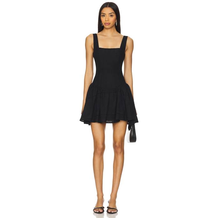 ブランド名Weworewhat性別Women(レディース)商品名Corset Peplum Mini Dressカラー・Black Multi