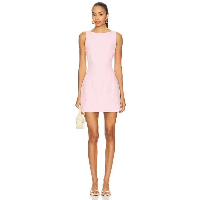 More To Come 【 Akari Mini Dress Women Baby Pink 】 ドレス レディースファッション ドレス レディース pink ピンク