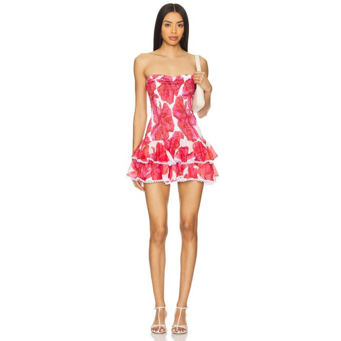 Charo Ruiz Ibiza 【 Florie Short Dress Women White Blossom 】 ドレス レディースファッション ドレス レディース 白色 ホワイト