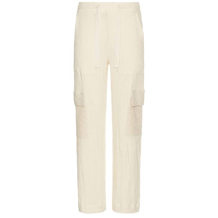Agua Bendita 【 Flynn Pants Men Cream 】 メンズファッション ズボン パンツ メンズ クリーム