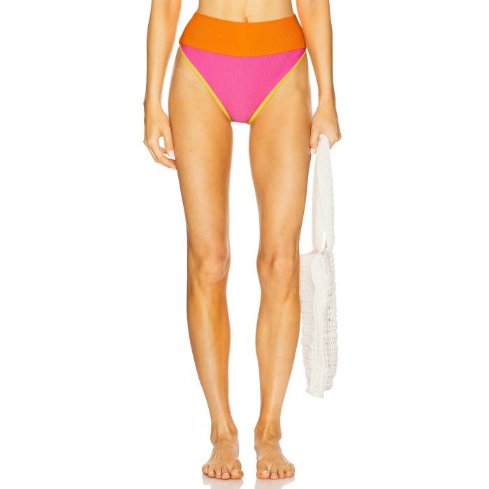 ビーチライオット Beach Riot 【 Emmy Bikini Bottom Women Soleil Colorblock 】 ズボン ボトムス レディースファッション 水着 レディース