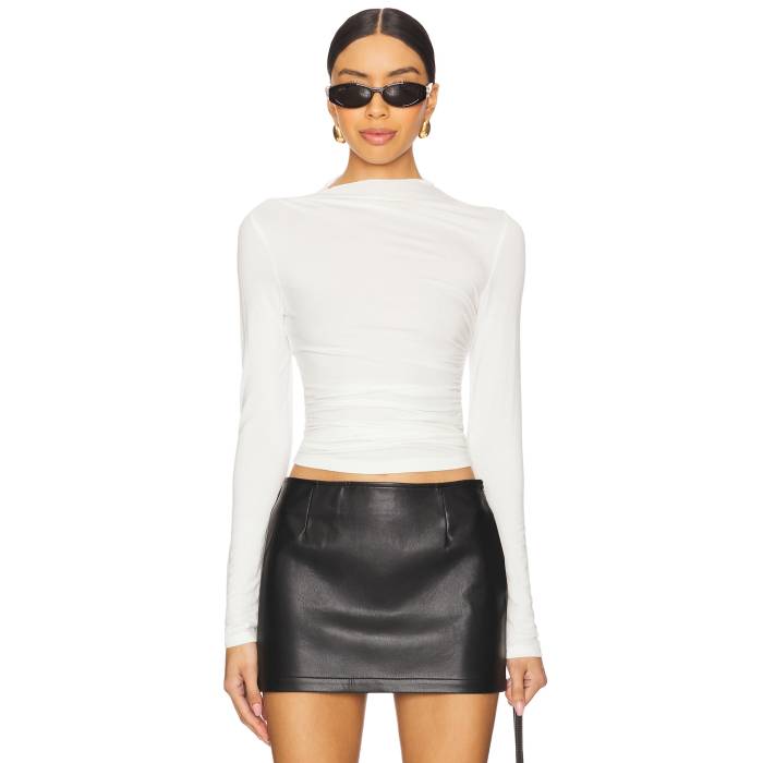 Superdown 【 Joelle Top Women White 】 レディースファッション トップス その他 レディース 白色 ホワイト