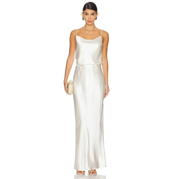 Eaves 【 Yarden Silk Maxi Dress Women Ivory 】 ドレス レディースファッション ドレス レディース アイボリー