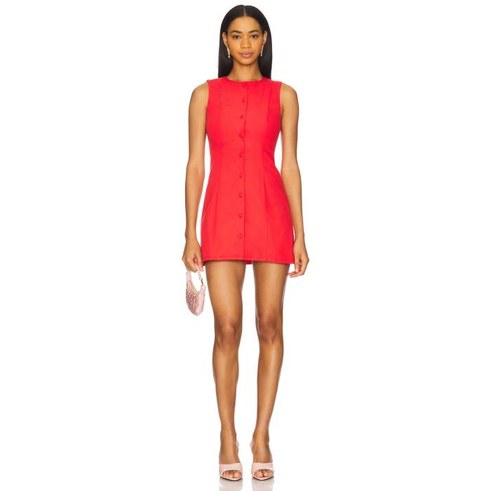 More To Come 【 Selma Mini Dress Women Red 】 ドレス レディースファッション ドレス レディース Red 赤・レッド