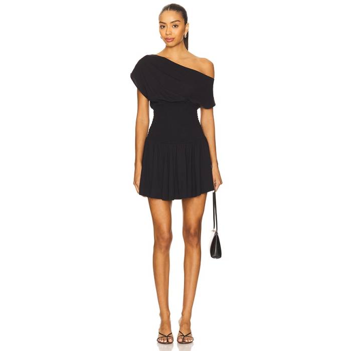 フリーピープル Free People  ドレス 黒色 ブラック レディース 黒色 ブラック