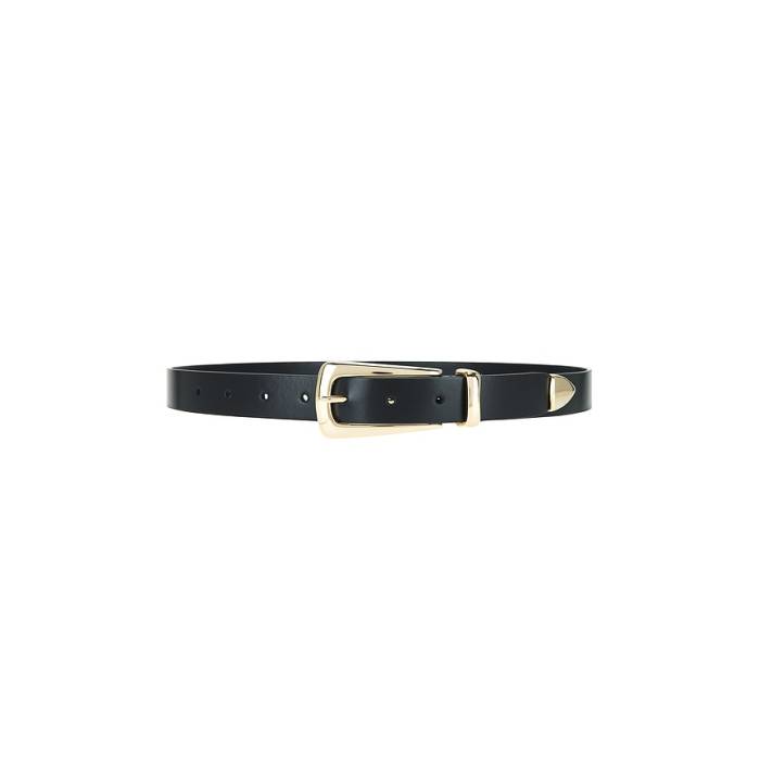 Favorite Daughter 【 The Statement Belt Women Black Amp Gold 】 ベルト レディース 黒色 ブラック ゴールド