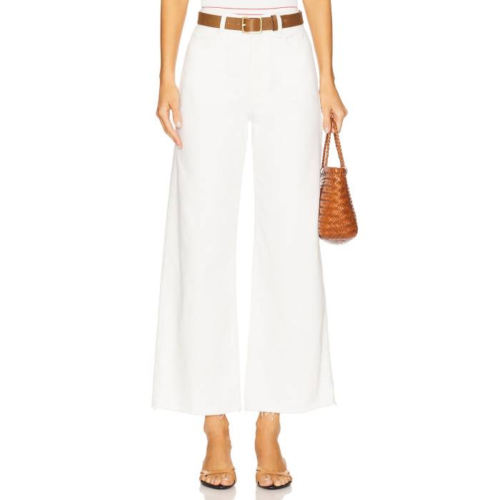 ペイジ Paige 【 Anessa Petite Undone Hem Jeans In Tonal Women Tonal Ecru 】 【小さめ】 ジーンズ レディースファッション ボトムス パンツ レディース