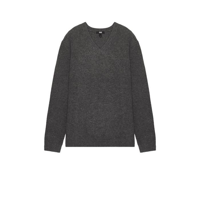 ペイジ Paige 【 Roth Sweater Men Heather Steel 】 トレーナー メンズ heather ヘザー Steel スティール