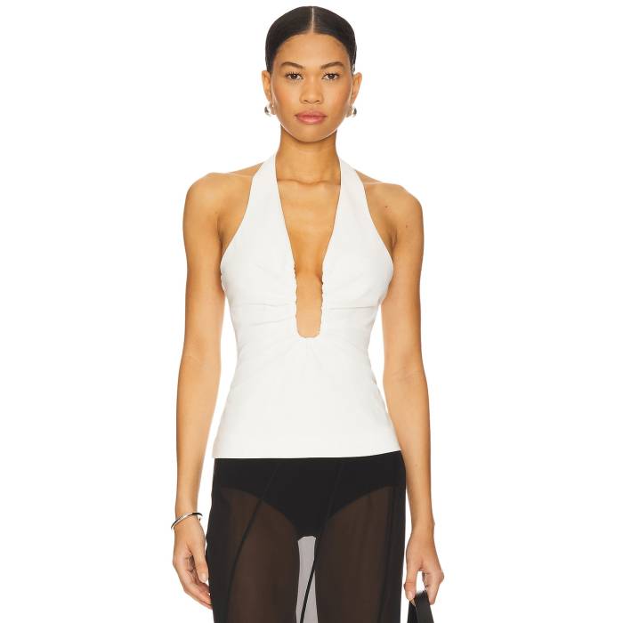 Misha �� Alusia Top Women Ivory �� ��ǥ������ե��å���� �ȥåץ� ����¾ ��ǥ����� �����ܥ꡼