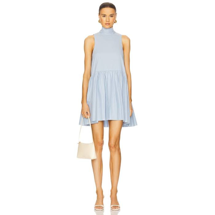 Azeeza 【 Marie Mini Dress Women Powder Blue 】 ドレス レディースファッション ドレス レディース ..