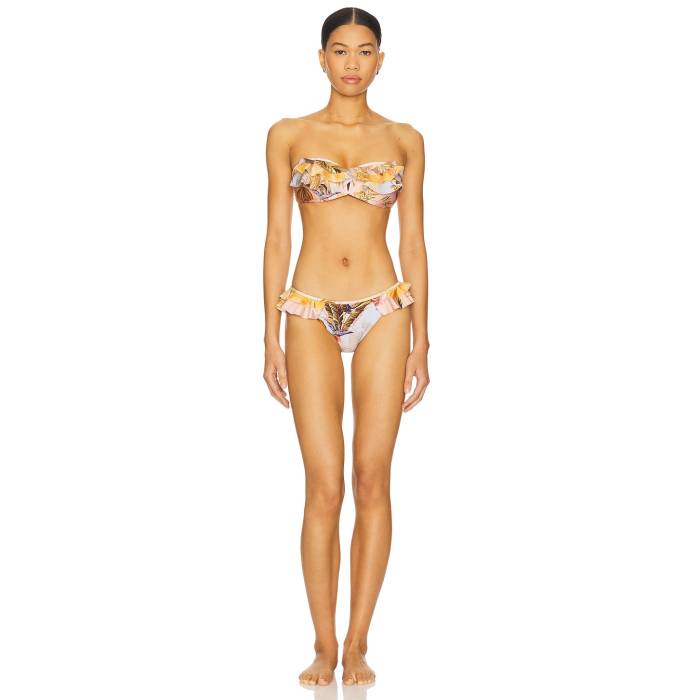 ジマーマン Zimmermann 【 Ascension Frill Bikini Set Women Spliced 】 レディース