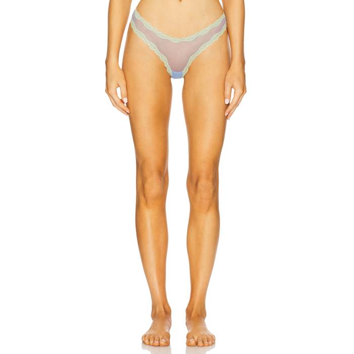 �ե롼��ɥ��ޥ� Fleur Du Mal �� Sheer Tulle Thong Women Daydream �� ����ʡ� ���� �ʥ��ȥ����� ��ǥ����� ...