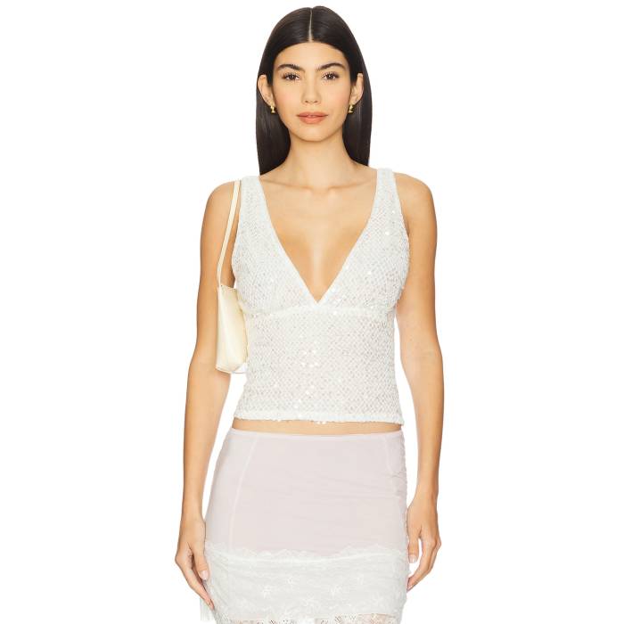 Superdown 【 Adriana Top Women White 】 レディースファッション トップス シャツ ブラウス レディース 白色 ホワイト