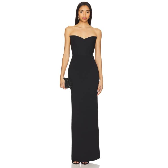 Solace London ドレス レディースファッション ドレス レディース 黒色 ブラック