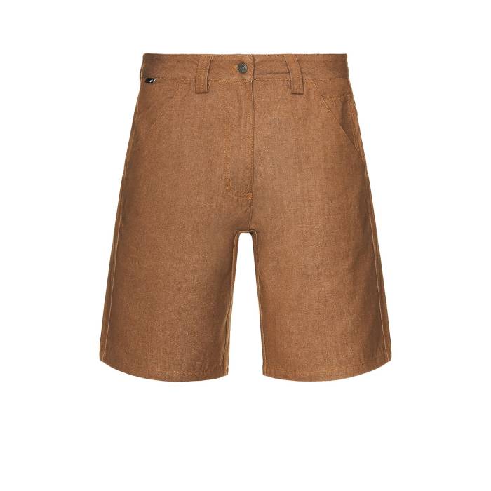 The Hundreds 【 Folsom Denim Shorts Men Khaki 】 デニム ショーツ メンズファッション ズボン パンツ メンズ カーキ