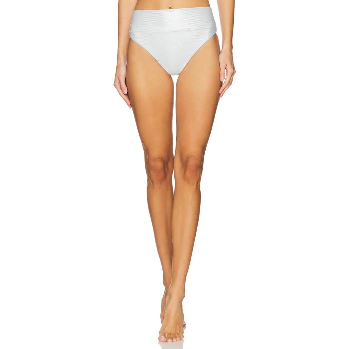 ビーチライオット Beach Riot 【 Highway Bottom Women Silver Shine 】 ズボン ボトムス レディースファッション 水着 レディース Silver 銀色・シルバー