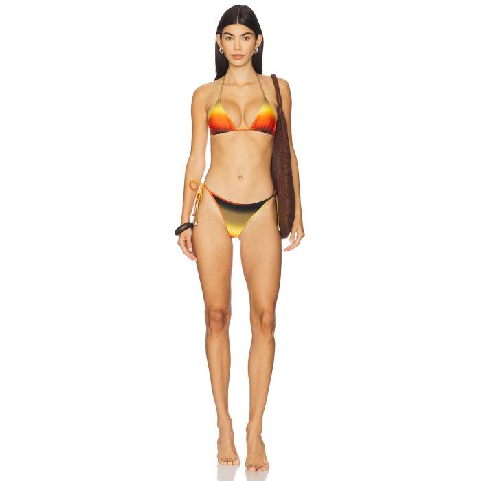 �������ƥ��� The Attico �� Bikini Set Women Multicolor �� ��ǥ������ե��å���� ���� ��ǥ�����