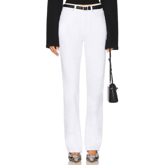 Long Pants - フレーム Frame 【 The Vertical Women White 】 レディース 白色 ホワイト