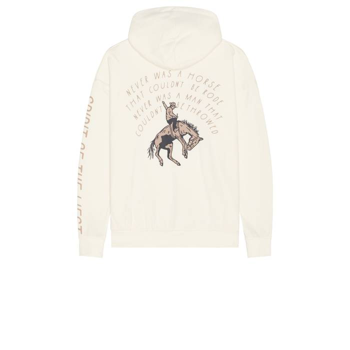 Sendero Provisions Co. 【 Never Was A Horse Hoodie Men Vintage White 】 フーディー パーカー メン..