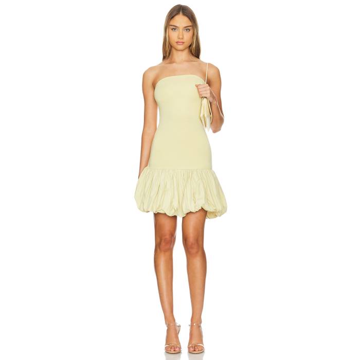 Belle 【 Misena Mini Dress Women Banana 】 ドレス レディースファッション ドレス レディース