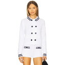 525 【 Leena Double Breasted Cardigan Women Bleach White Multi 】 カーディガン レディースファッション トップス カーディガン ボレロ レディース 白色 ホワイト