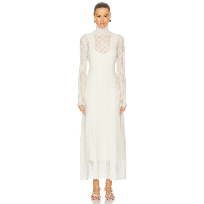 ウラ・ジョンソン Ulla Johnson 【 Kassia Dress Women Ivory 】 ドレス レディースファッション ドレス レディース アイボリーのサムネイル