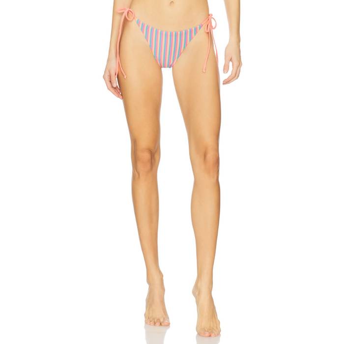 ビーチライオット Beach Riot 【 Soleil Bikini Bottom Women Petal Stripes 】 ズボン ボトムス レディースファッション 水着 レディース