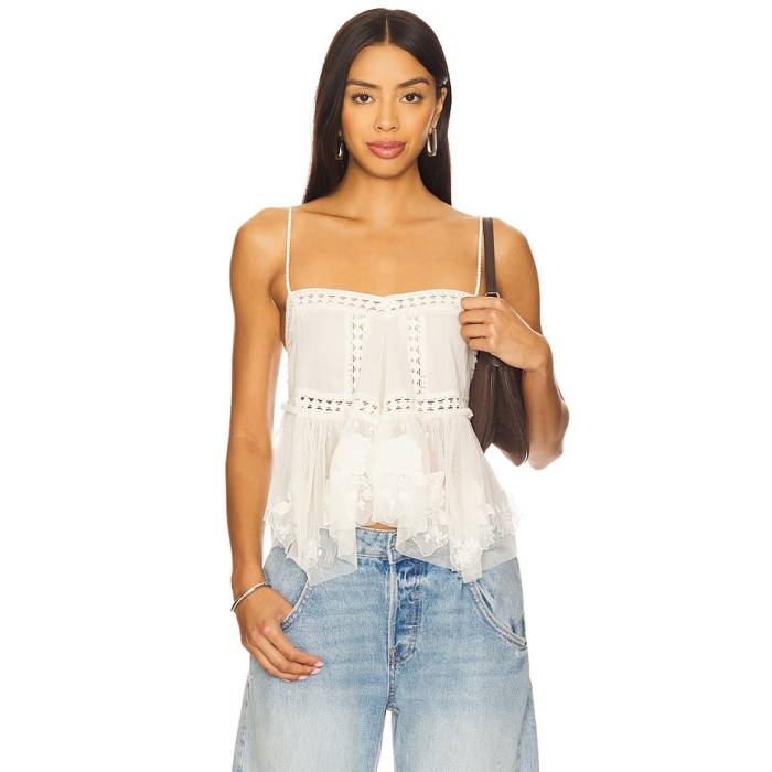 フリーピープル Free People  アイボリー レディース アイボリー