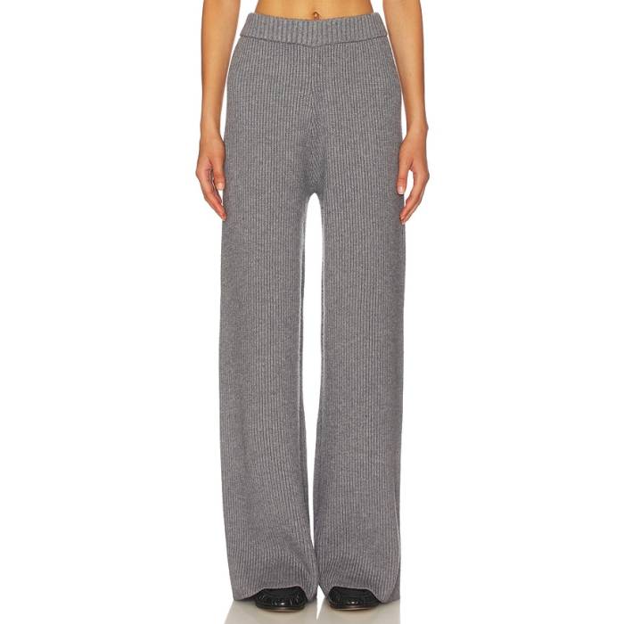 樂天商城 - 4Th & Reckless 【 Bethanie Nie Knit Trousers Women Grey 】 ニット レディース 灰色 グレー