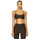 アロー Alo 【 Airlift Intrigue Sports Bra Women Espresso 】 スポーツ アウトドア スポーツウェア アクセサリー...
