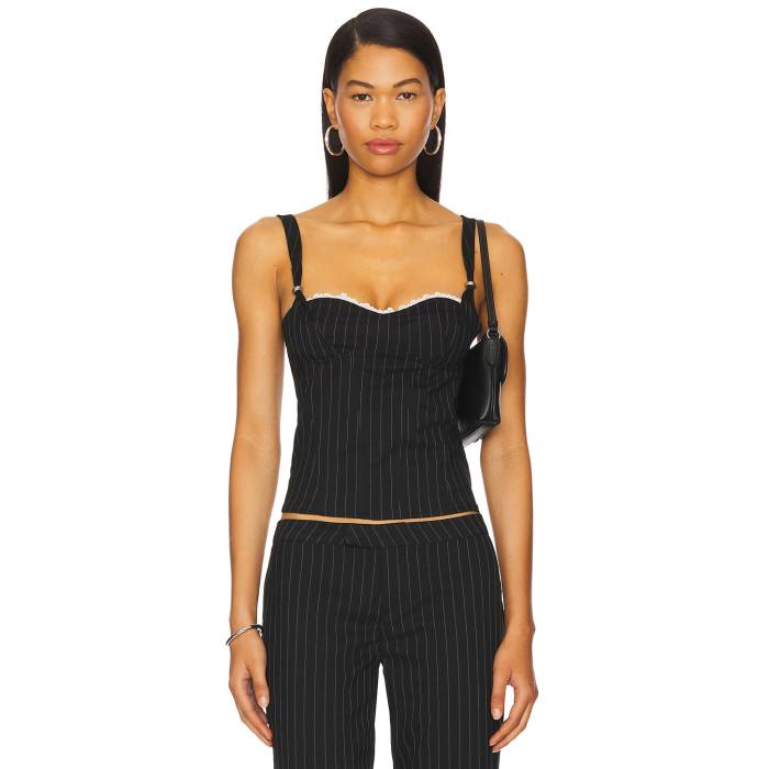 I.am.gia 【 Marrion Corset Women Black 】 レディースファッション トップス その他 レディース 黒色 ブラック